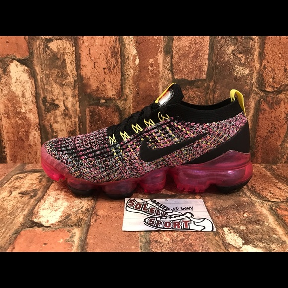 NEW Nike Vapormax Flyknit 3 Running Pink 2019 - Picture 5 of 8